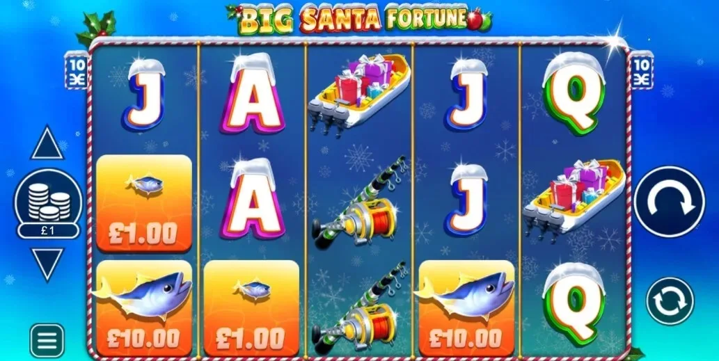 big santa fortune gameplay